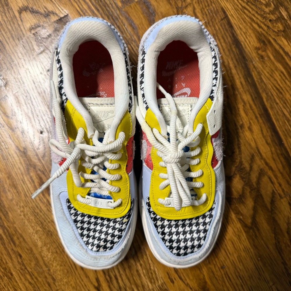 Air Force 1 Low Shadow Multi Print Houndstooth